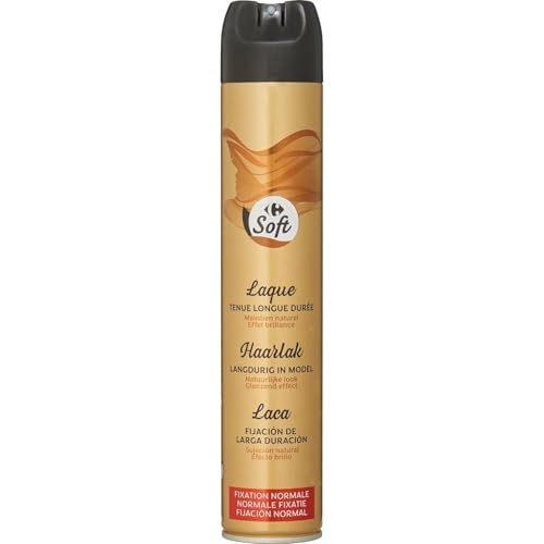 Spray Coiffant CARREFOUR Fixation Normale pour éliminer les mèches rebelles - Lot de 4