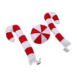 DONFAMDS クリスマス装飾用耐久ファブリック製車用トナカイ角 鼻 簡単取付