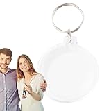 Clarté durable : le matériau acrylique transparent utilisé dans ce porte-clés photo offre une transparence pour montrer vos souvenirs préférés. Le matériau de haute qualité garantit la durabilité, ce qui en fait un souvenir durable pour vous de trésor.
