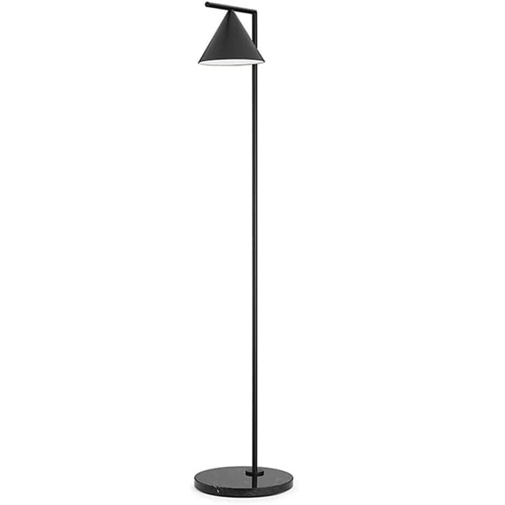 Lámpara de pie LED de hierro forjado para salón y dormitorio