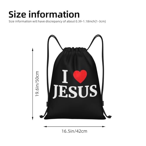 Jesus Drawstring Bag,Fashion Sport Gym Drawstring Backpack Beach Travel Sackpack for Men Women3