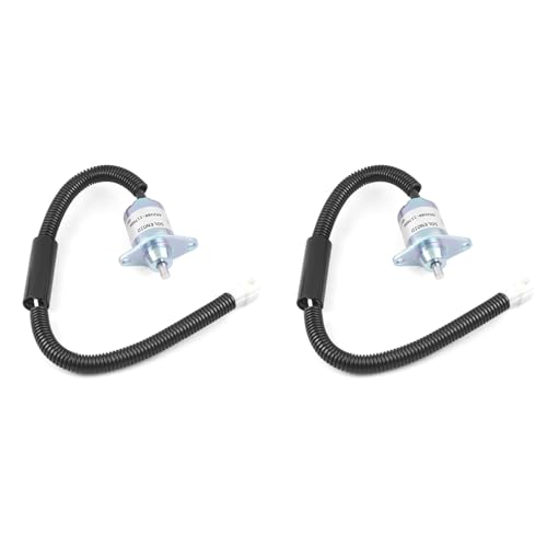 Électrovanne d'arrêt de carburant KM2V80-11700A 12V haute résistance pour moteur thermique