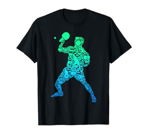 Tenis de mesa Ping Pong Niños Hombres Camiseta