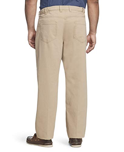 IZOD Men's Big & Tall Originals 5 Pocket Straight Fit Pant3