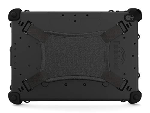 Mobiledemand Ultra Rugged Case For Ipad Pro 10.5 And Ipad Air 3Rd Gen 10.5 – Briefcase Handle, Back Hand Strap – Lightning Port Cover – Shock Absorbing Rubber Bumpers, Fully Protective Case – Black #TOP4