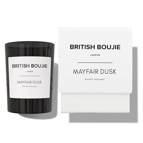 Bougie parfumée de qualité supérieure dans une boîte cadeau Mayfair Dusk