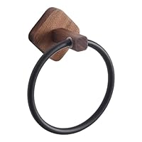 Support Serviette Mural Anneau Porte-Serviette En Acier Inoxydable - Fixation Murale - 16 Cm - Pour Salle De Bain Ou Cuisine Accroche Serviette Salle De Bain