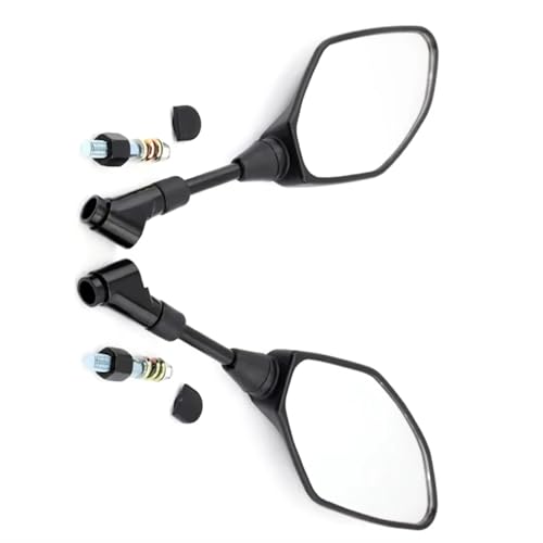 DRYIUBVF Kompatibel Mit Yamaha Für FJ-09 2015–2017 Für Tracer 9 2021–2025 Für Tenere 700 2019–2025 Für FZ-07 2014–2021 Motorrad-Lenkerseitenspiegel Motorrad Spiegel Set
