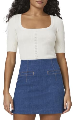 PAIGE Women's Racquel Mini Skirt