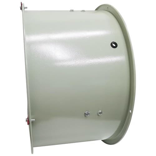 Extractor de ventilación de tubo cilíndrico de 19 pulgadas, ventilador resistente a explosiones, alta capacidad de flujo de aire 5700 m3/h, carcasa de acero al carbono, fácil de instalar, mejorado miniatura 7