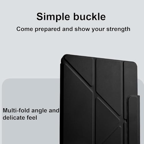Image of Case for Lenovo idea Tab Plus 12.1 inch 2025 with Vertical Stand Function, Anti-Drop, Shockproof, Protective Cover for Lenovo Idea Tab Plus 12.1 inch - Black