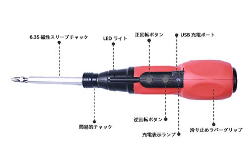 ノーブランド品 电动ドライバ— 超精密小型電動ドライバー Type-C充電式 の商品画像 1