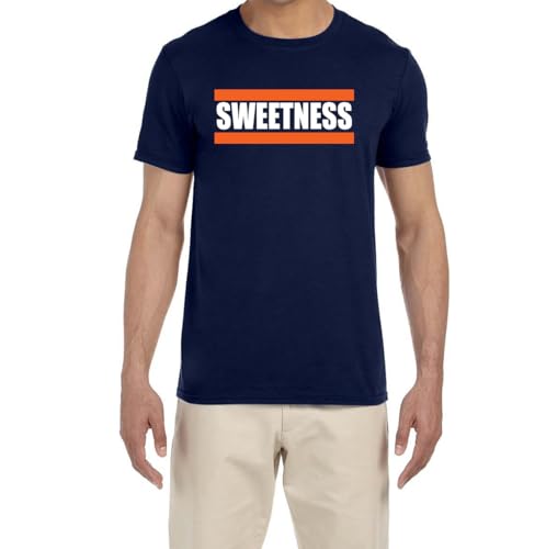 Navy Chicago Walter Payton Sweetness Logo T-Shirt