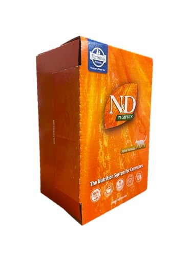 Farmina, N&D Pumpkin pollo y granada, húmedo para gato, 24 x 70 g