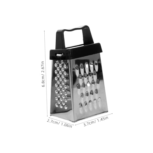 Rallador compacto de acero inoxidable Garneck 8 piezas miniatura 2