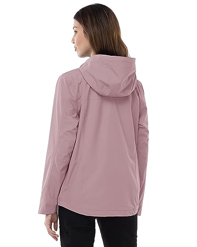 Image of Outdoor Ventures Packable Rain Jacket Women Waterproof Raincoat with Hood