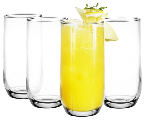 Glasmark KROSNO 1992 Bicchiere da acqua Bicchiere alto 280 ml Robusto lavabile in lavastoviglie Laccato trasparente