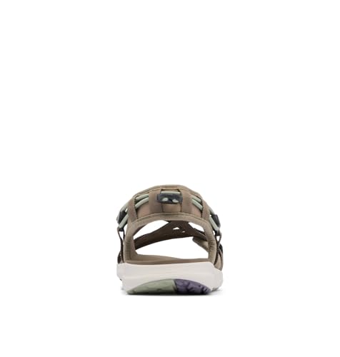 Columbia Womens Sport Sandal, Wet Sand/Safari, 11