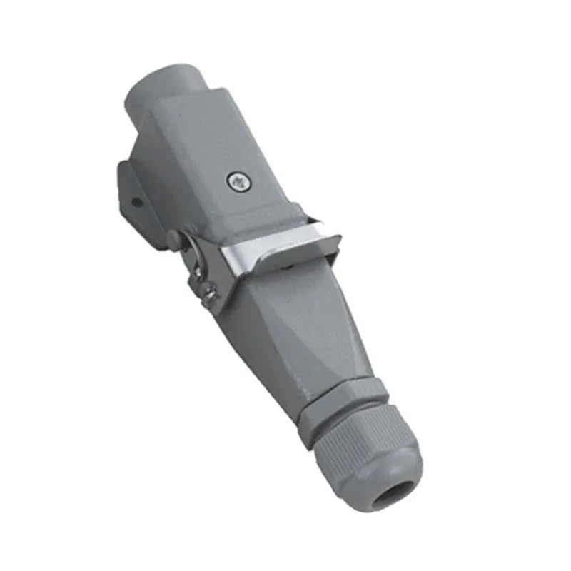 Heavy Duty Connectors DHC-HA-003 3pin 4pin 5pin 7pin 10A Industrial Plug HQ-005 16A Metal Rectangular Connector(4 Core Side-Docking)