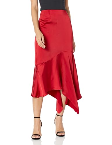Steve Madden Apparel Women's Lucille Skirt, True Red