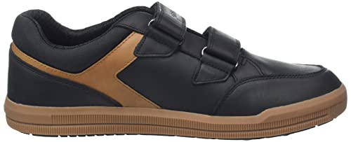Geox Boy's Arzach 24 (Toddler/Little Kid/Big Kid) Black/Brown 31 (Us 13 Little Kid) M #TOP3