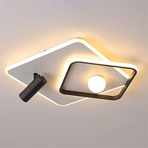 Plafonnier LED moderne nordique acrylique pour l'éclairage du salon et de la chambre