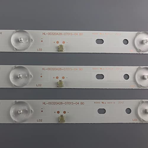 Tira de LED componentes de alta precisión pack 3 para retroiluminación TV 4