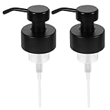 iplusmile Ersatzpumpe für Seifenspender 2 Stück 44 Mm Gewinde Handseifenspenderpumpe Edelstahl...