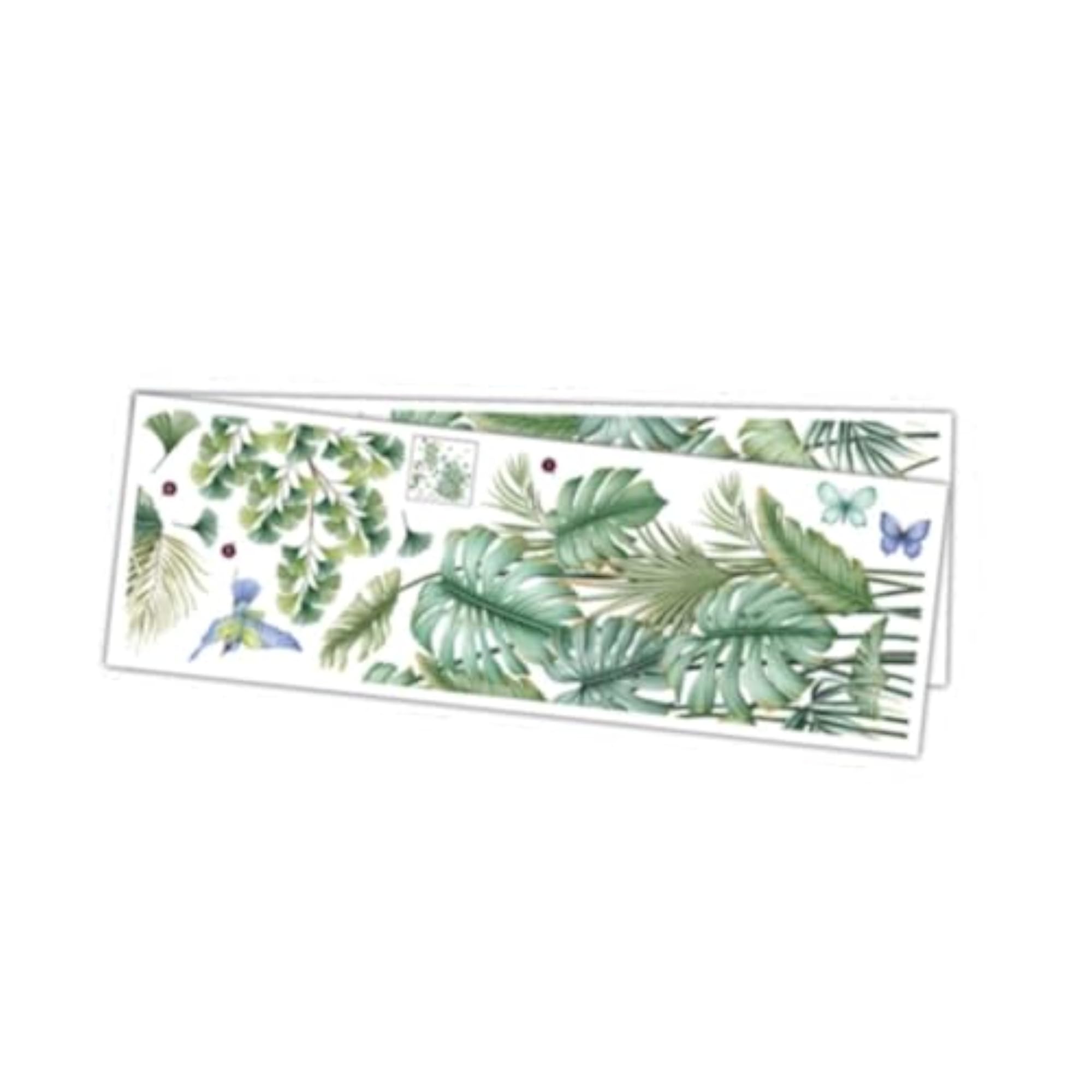 Green Plants Wall Decal for Home Decor