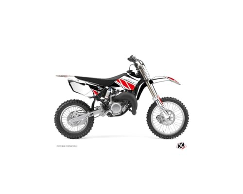 Kit déco Yamaha 85 YZ rouge idéal pour briller sur les circuits de motocross