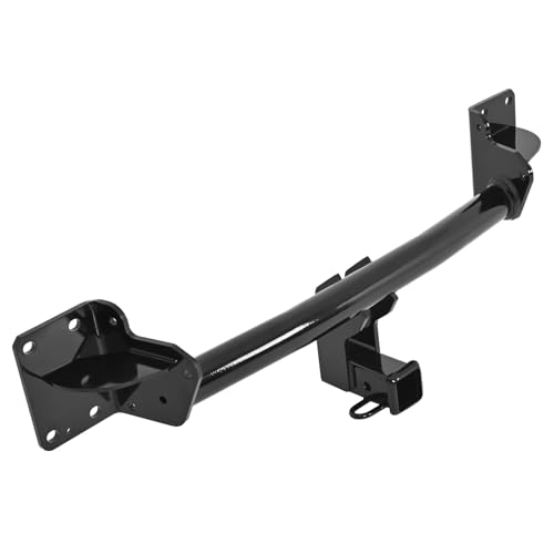 Class 3 Black 2" Receiver Tube Bumper Hitch for BMW X5 X6