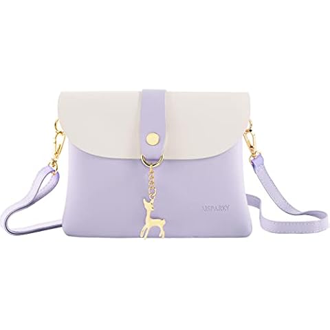 AISPARKY Small PU Leather Crossbody Bag Cover