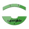 Superglide1 - Super Smooth Polished Surface Mouse Feet/Skates Made with Ultra Strong Flawless Glass Super Fast Smooth and Durable Sole for Razer Viper 8K / Viper [Green]