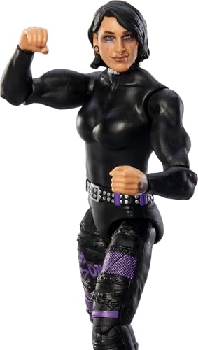 Mattel WWE Rhea Ripley Action Figure, Main Event Series #153 6-inch Collectible with 10 Articulation Points & Life-Like Look - image 3