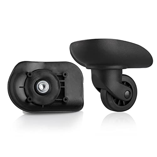 Luggage Wheels,Universal Luggage Casters,1 Pair Luggage Wheel Replacement Spare Spinner Caster for Suitcase Wheel Repair (W148)
