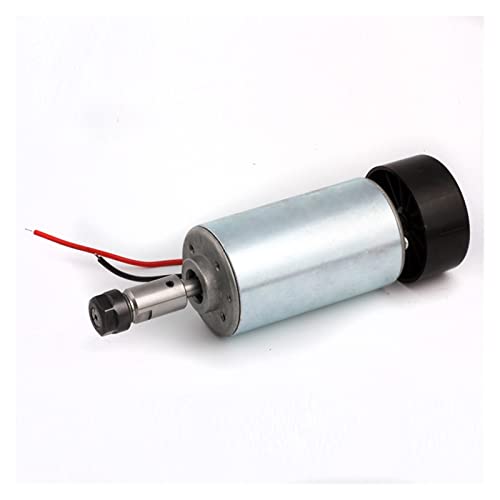 Motor de husillo CNC de 0,3 kW, 52 mm, kit de husillo refrigerado por aire CNC de 300 W ER11 para fresadora de PCB para grabado de bricolaje   Motor de husillo CC 12 48 V