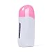 Portable Wax Warmer Hair Removal Machine - Electric Depilatory Roll On Wax Heater Home Waxing Machine for Travel & At-home Waxing & SPA, Pink by IeBilif