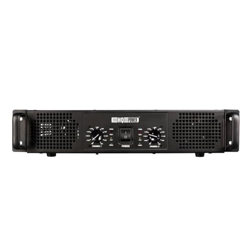 Amplificateur Sono DJ - HQ Power SAGIRA 150 HQAA10010 - stéréo 2x150 W RMS (2U - 19