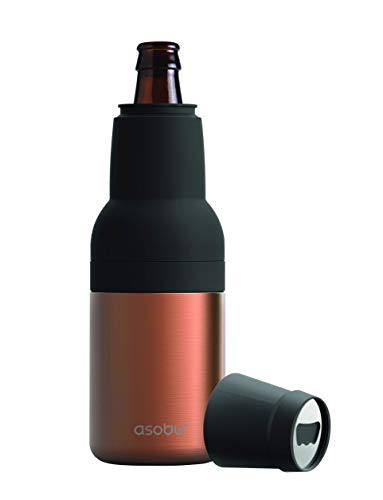 Asobu Frosty Beer 2 Go Vacuum Insulated Double Walled Stainless Steel Beer Bottle