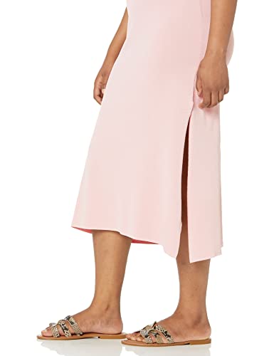 The Drop Women's Gabriela High-Neck Cut-In A-Line Side Slit Maxi Sweater Dress - Image 5