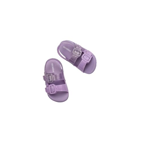 Image of mini melissa Cozy Jelly Sandals for Toddlers & Little Kids - Summer Sandal w /Adjustable Back Strap, Jelly Shoes for Girls & Boys