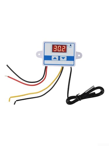 Thermostat Switch with Digital Readout Temperature Controller for 12V/60V Industrial Solutions (12V )