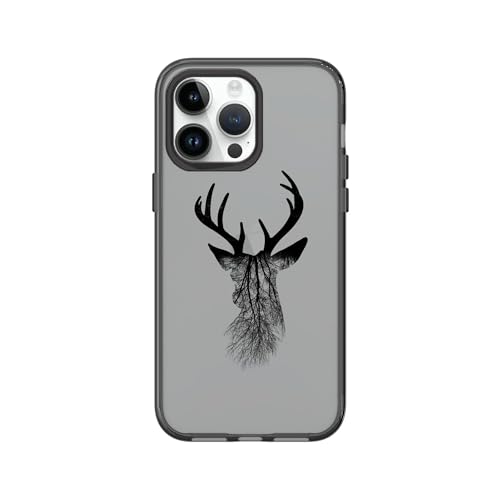 Coque iPhone 14 Pro Max protection écran et dos RhinoShield JellyTint Deer Woods