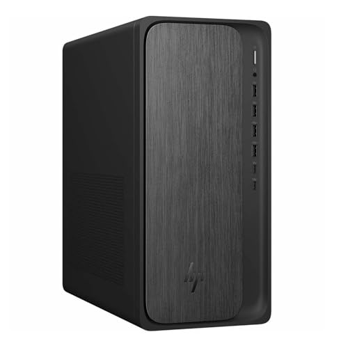 Image of HP OmniDesk AI PC Desktop (AMD Ryzen 7 8700G, 64GB DDR5, 8TB PCIe SSD, AMD Radeon 780M, 400W PSU, WiFi 6, Bluetooth 5.4, RJ-45, 1 Display Port, HDMI, Win 11 Pro) w /Premium Backpack