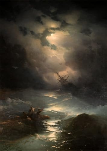 Affiches et gravures Tempête en mer du Nord pour sublimer votre décoration de salon