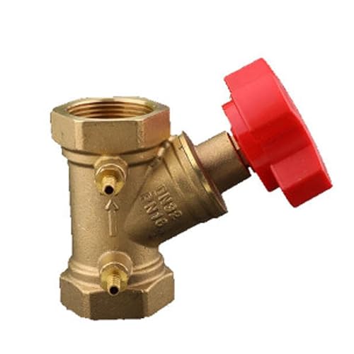 Válvula de equilibrio bloqueada digital DN32 en latón resistente para control de caudal 5
