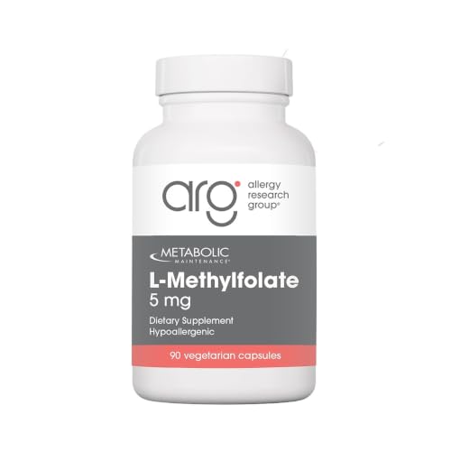 Metabolic Maintenance L-Methylfolate 5 mg - Supports a Healthy Mindset - Active Folate for Methylation Support & Biochemical Reactions - Highly Bioavailable - 90 Servings - 90 Capsules