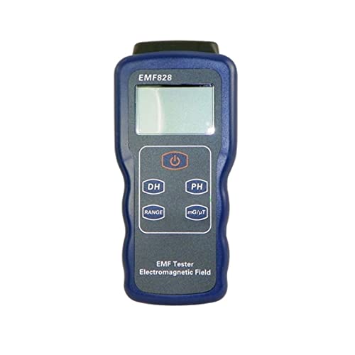 Emf Medidor de intensidad de archivo electromagnético de baja frecuencia probador for el monitor de la computadora del cable de alimentación televisor Ondas irradiadas EMF828,Multifuncional