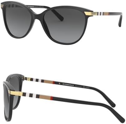 BURBERRY BE4216 Cat eye Shape Acetate Sunglasses with Luxury Eyew...