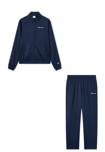 Champion Legacy - Tuta da uomo, con logo piccolo, XXL, blu, Blu, XXL